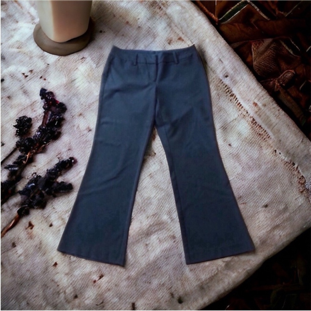 New York & Company Stretch Grey Petite Dress Pants